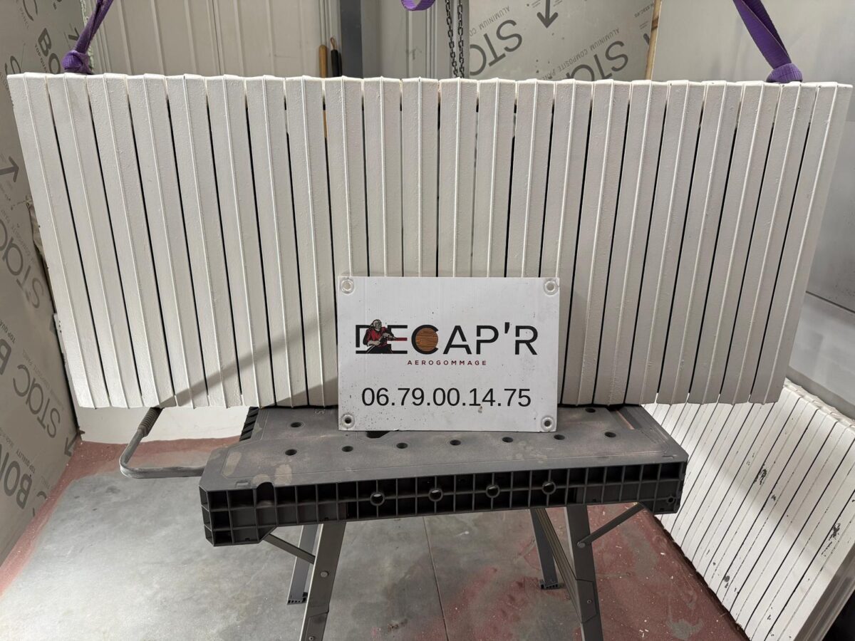 Aérogommage Radiateur Cap Ferret 2