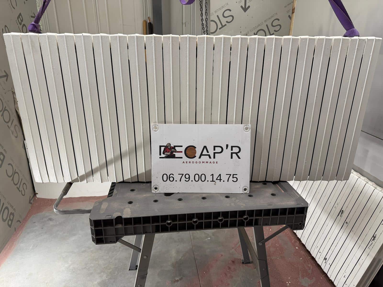 Aérogommage Radiateur Cap Ferret 2