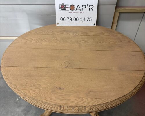 Aérogommage Table Bois Arcachon 4