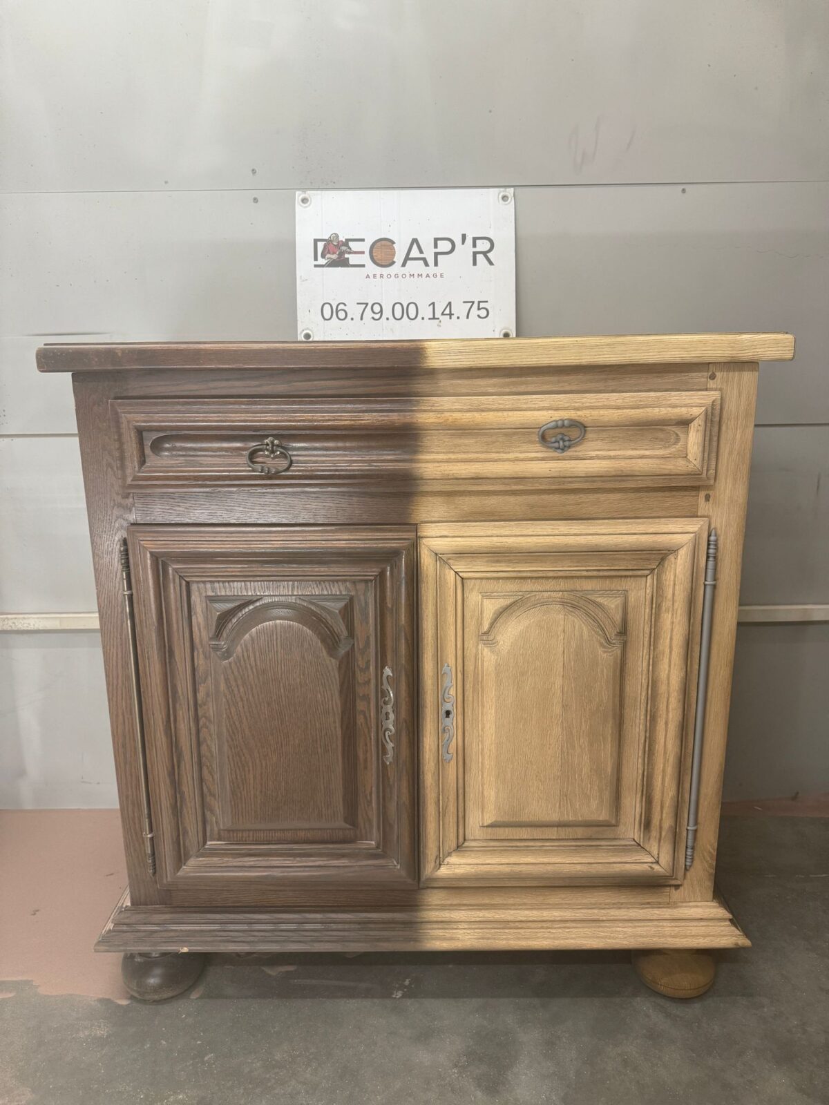 Aérogommage Buffet Bois La Teste de Buch 2
