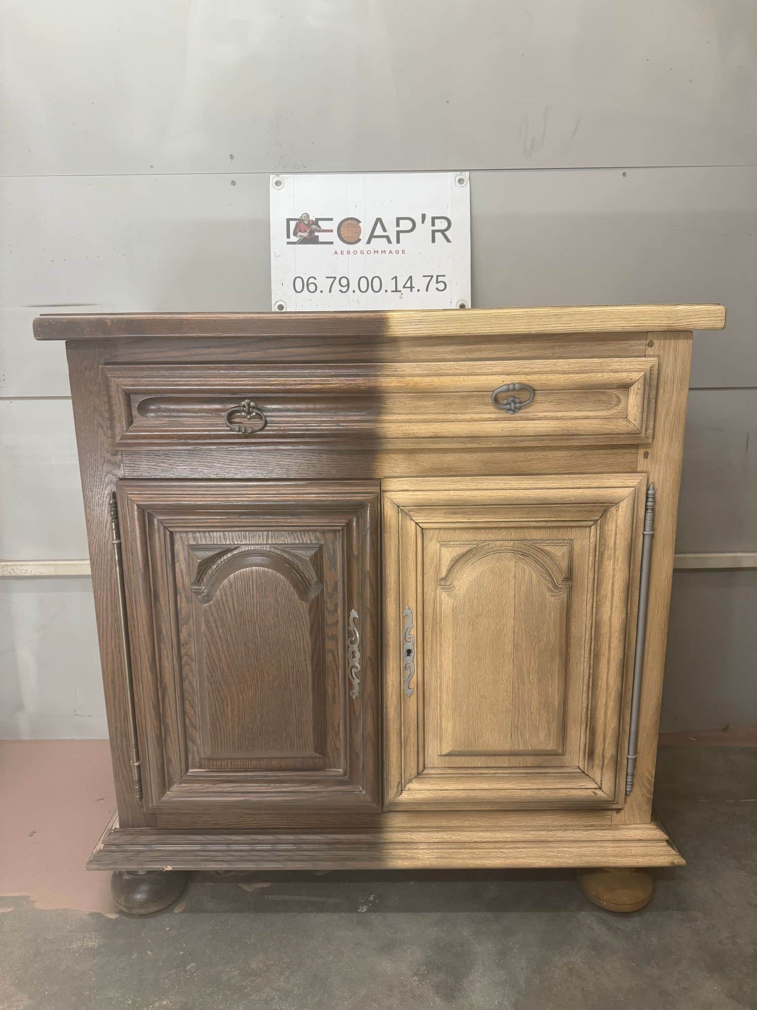 Aérogommage Buffet Bois La Teste de Buch 2