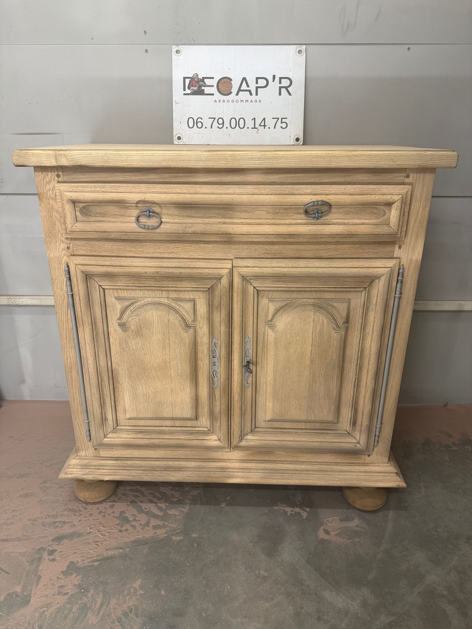 Aérogommage Buffet Bois La Teste de Buch