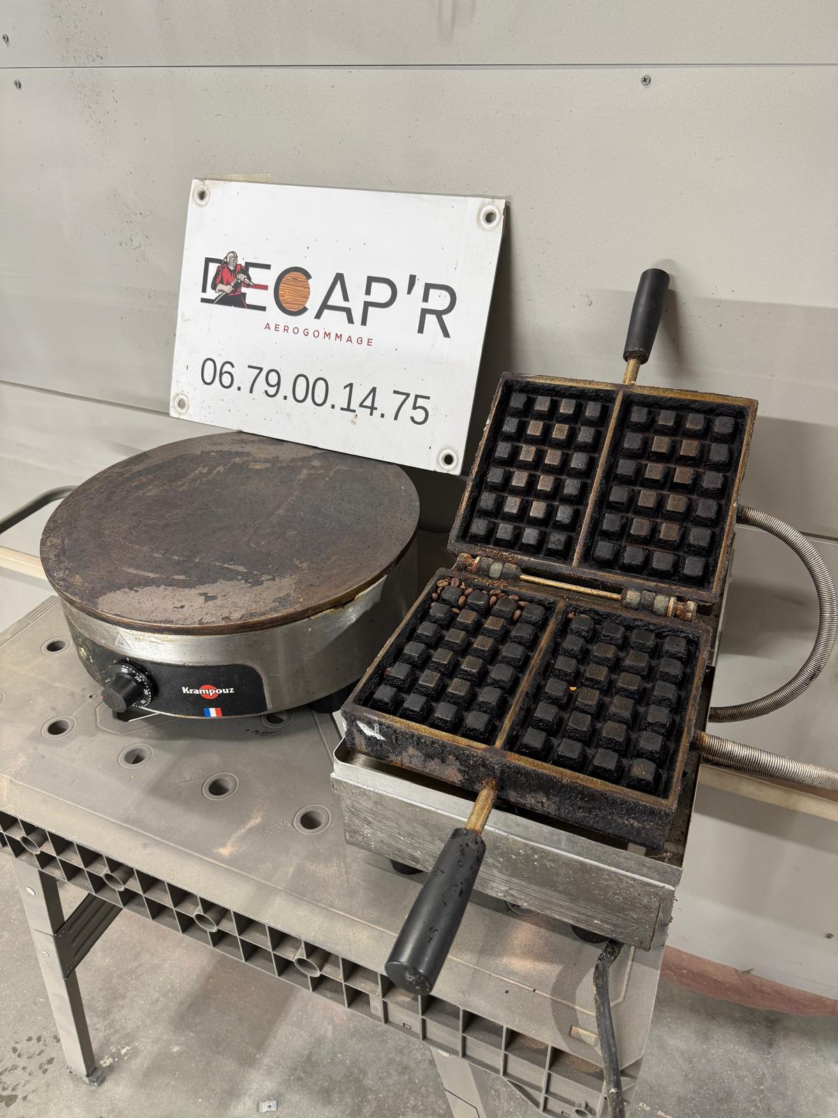 Aérogommage Gaufrier Crêpière Arcachon 6